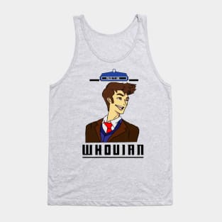 David Tennant / Whovian Tank Top